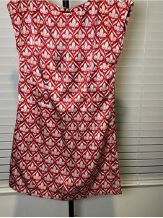 Forever 21 Dresses & Skirts - Vintage Forever 21 Red & White Patterned Sleeveless Shift Dress